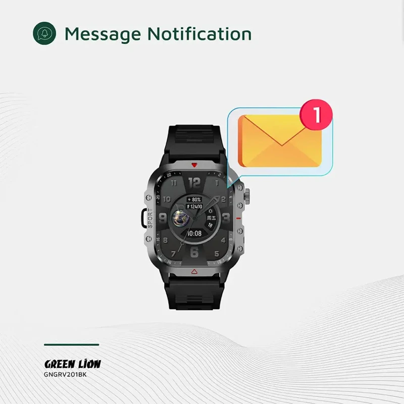 ساعت هوشمند گرین لاین مدل GRAVIX GL-SWA43
