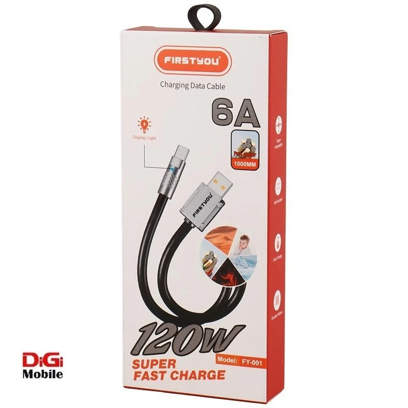 کابل تبدیل USB-C فرست یو مدل FY-001
