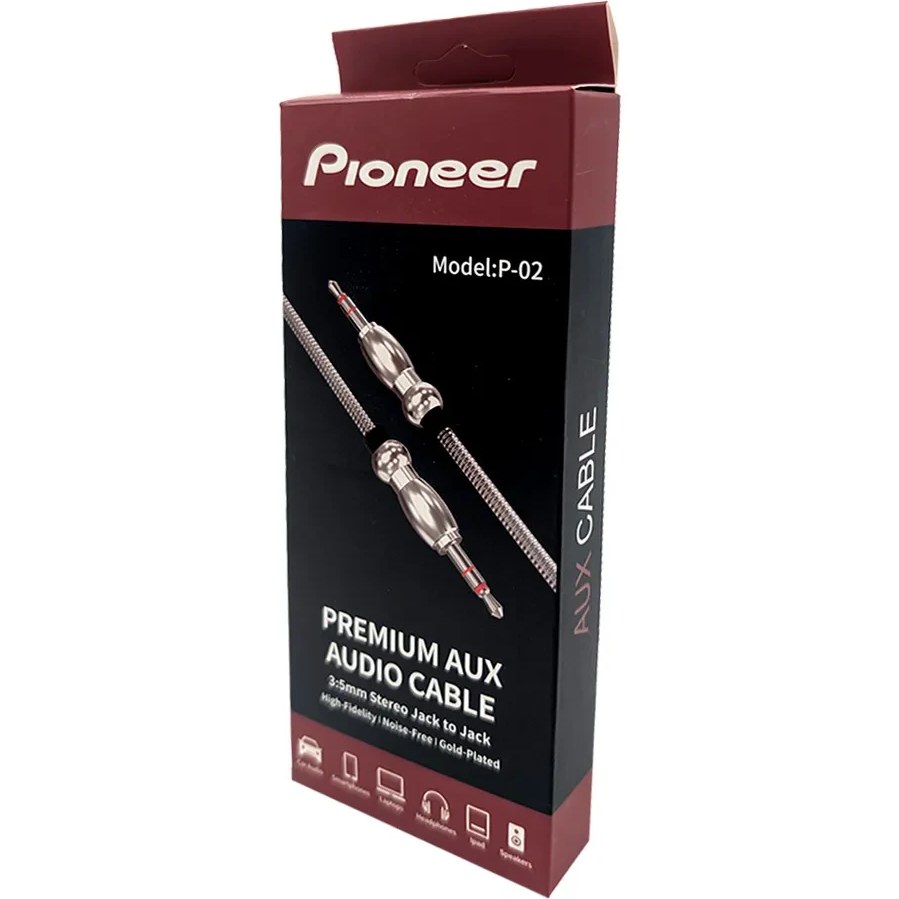 کابل AUX صدا Pioneer پایونیر مدل P-02
