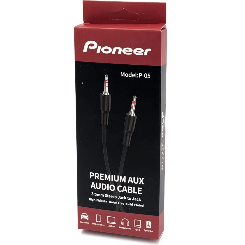 کابل AUX صدا Pioneer پایونیر مدل P-05