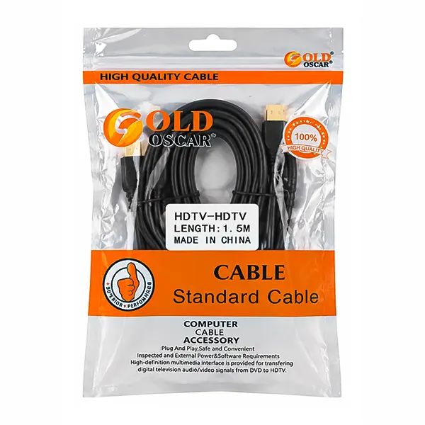 کابل HDMI اسکار مدل Gold طول 1.5، 3 و 5 متر