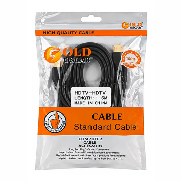 کابل HDMI اسکار مدل Gold طول 1.5، 3 و 5 متر