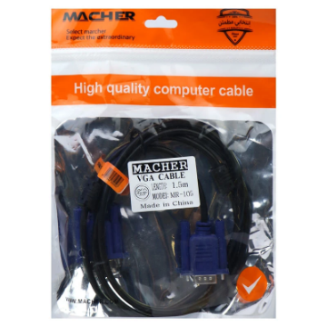 کابل VGA مچر طول 1.5، 3 و 5 متر