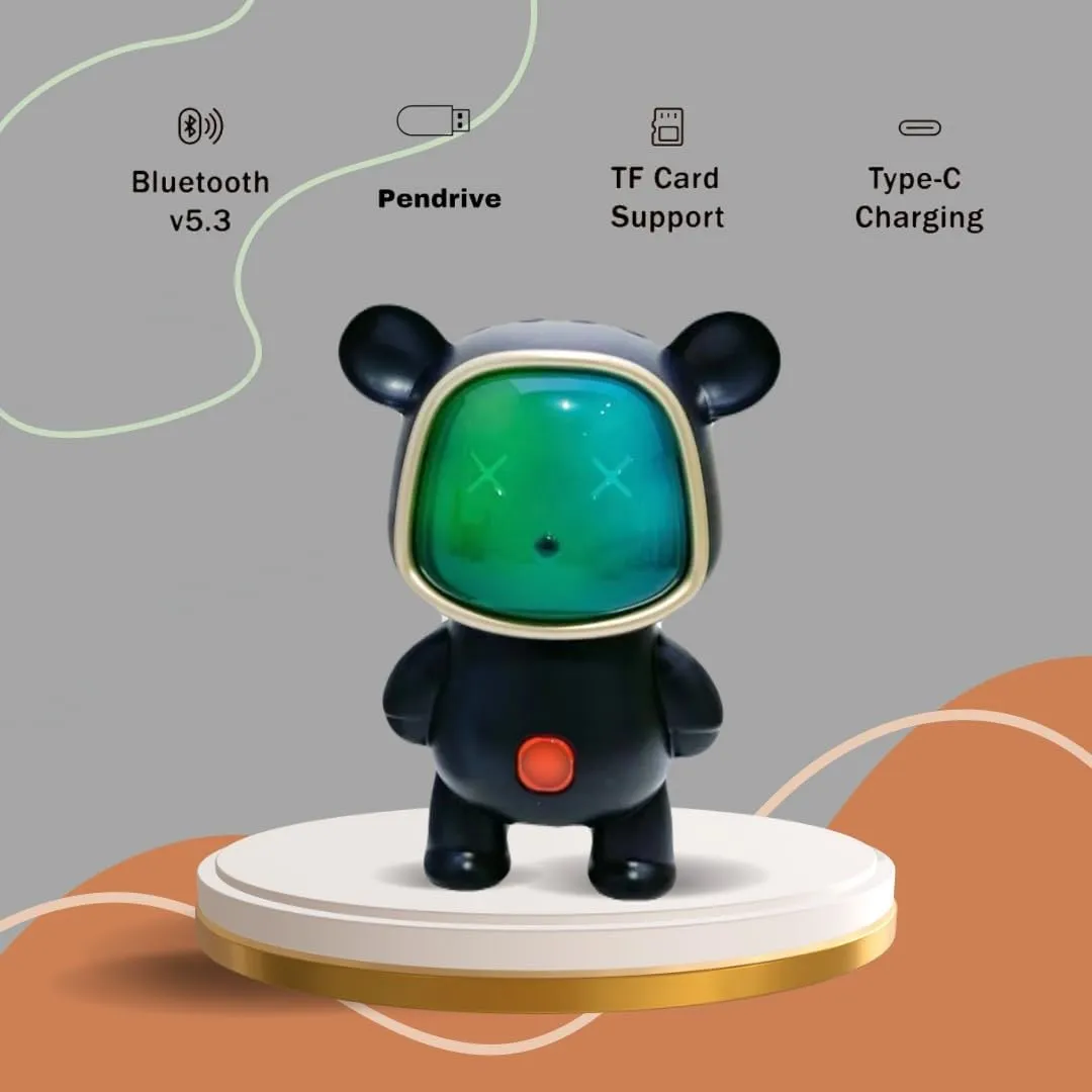 اسپیکر بلوتوثی مدل X-868 با طراحی فضانورد