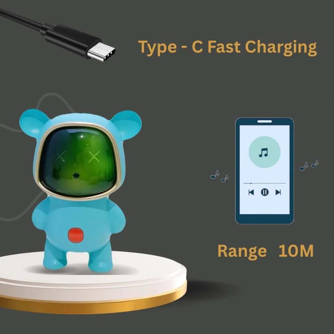 اسپیکر بلوتوثی مدل X-868 با طراحی فضانورد